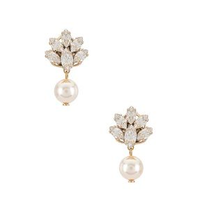 Pendant Crystal Cluster Earings